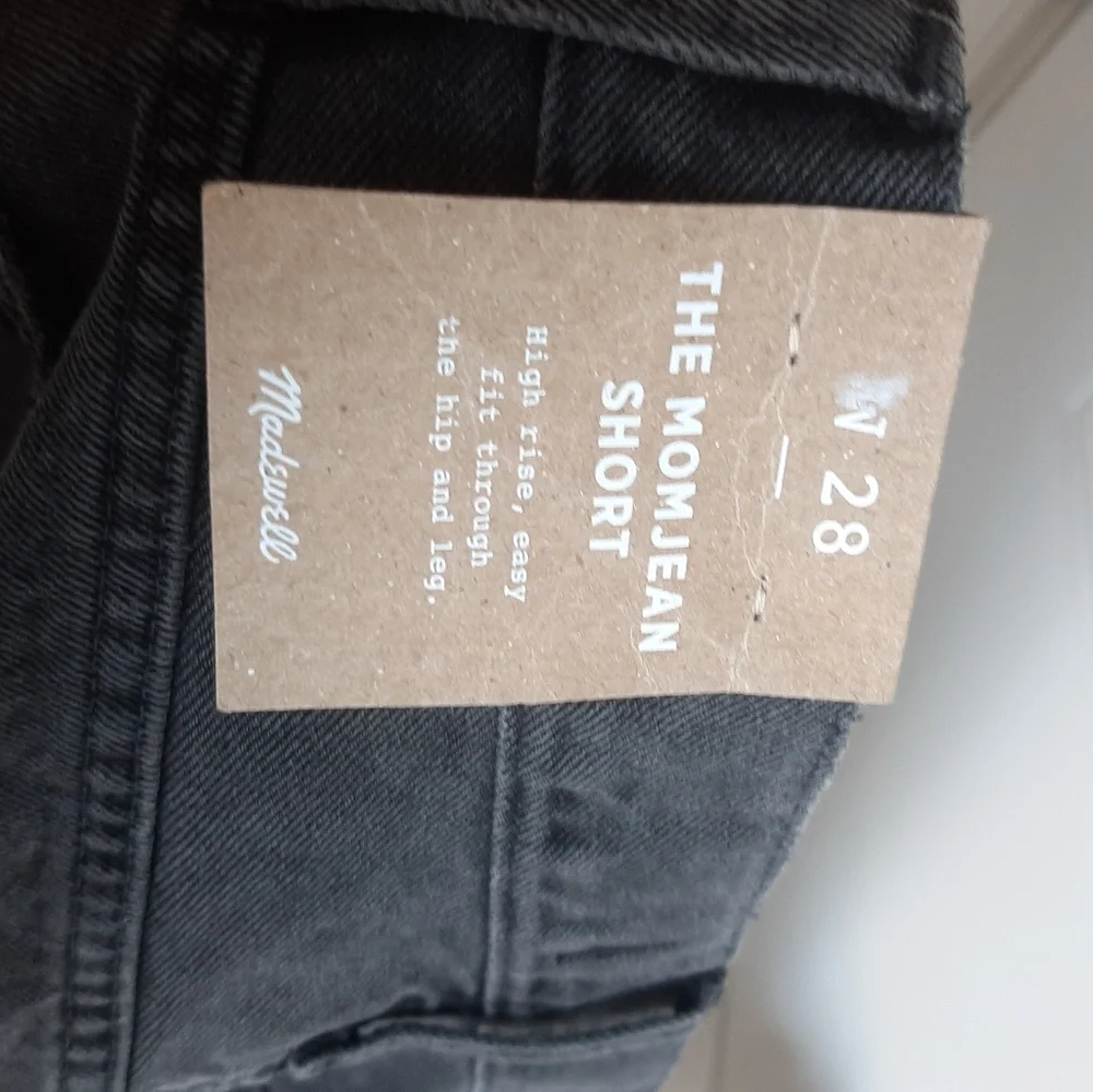 NWOT Madewell The Momjean Cutoff Short Size 28 - Picture 4 of 6